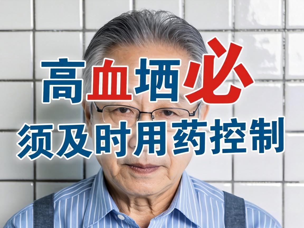高血压必须及时用药控制
