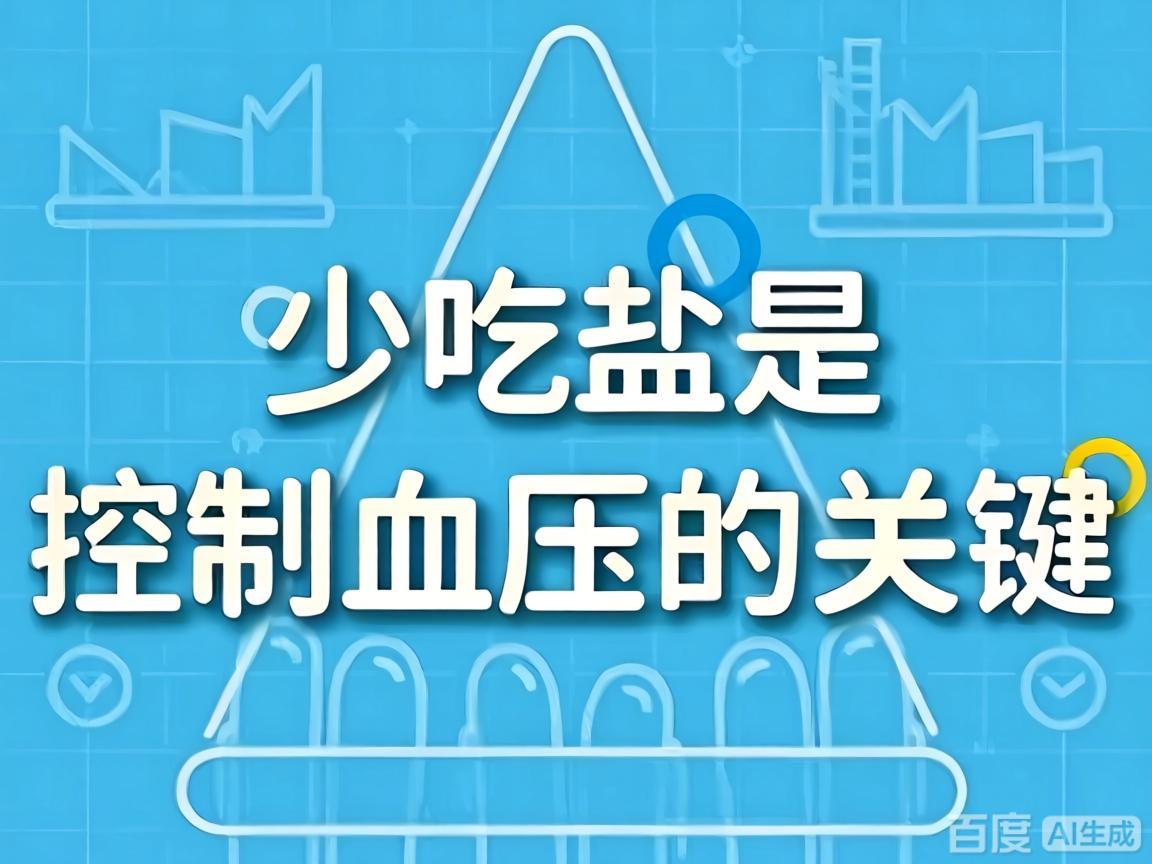 少吃盐是控制血压的关键