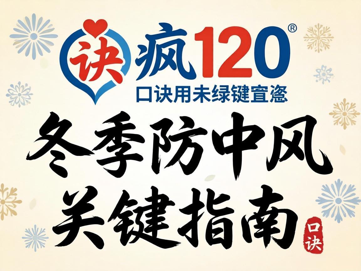 中风120口诀：冬季防中风关键指南