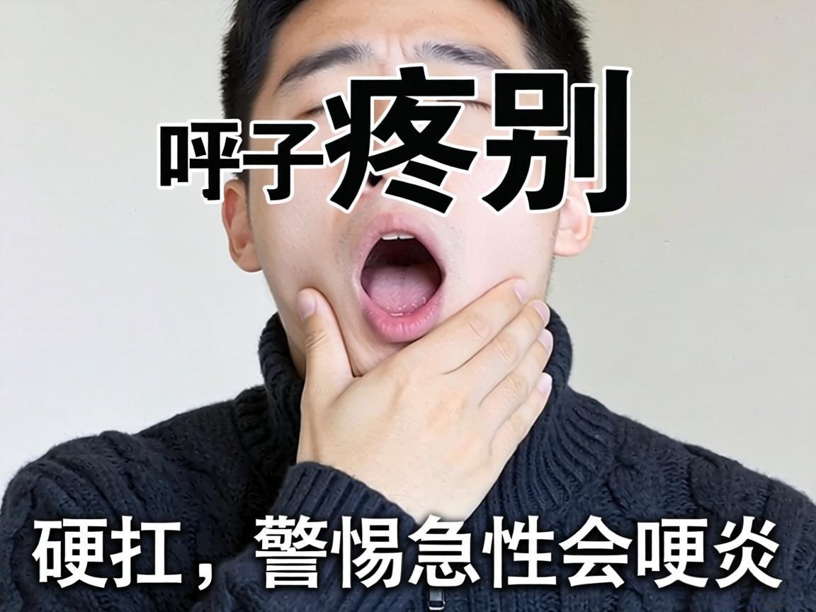 嗓子疼别硬扛，警惕急性会厌炎