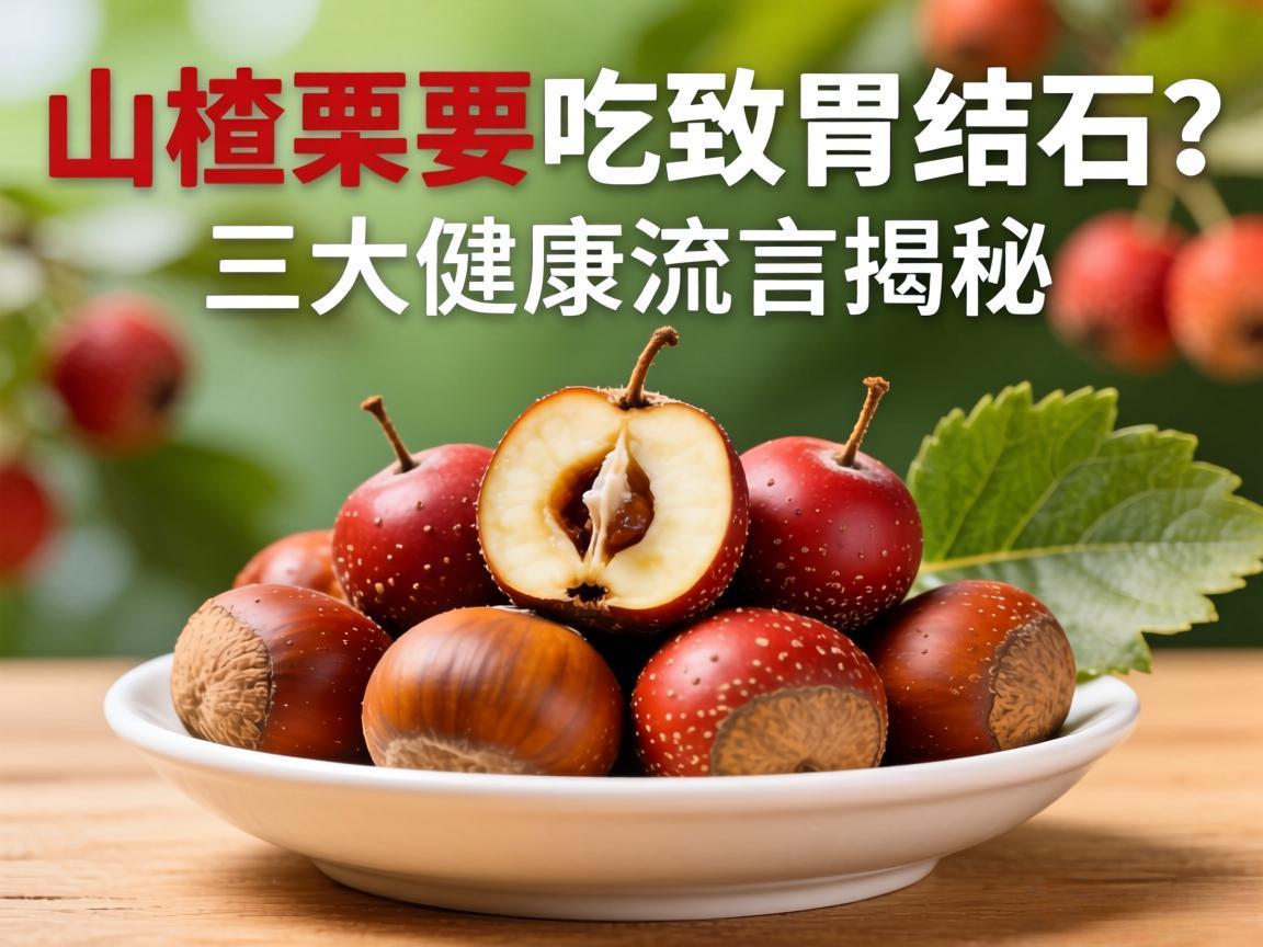 山楂栗子同吃致胃结石?三大健康流言揭秘
