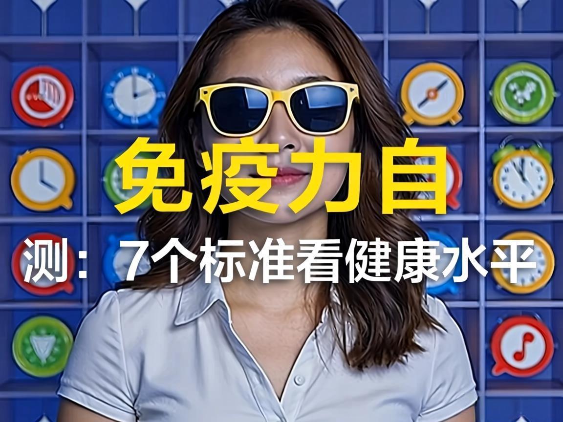 免疫力自测:7个标准看健康水平
