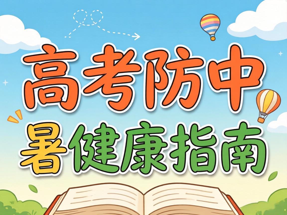 高考防中暑健康指南