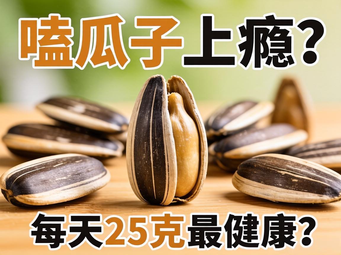 嗑瓜子上瘾?每天25克最健康