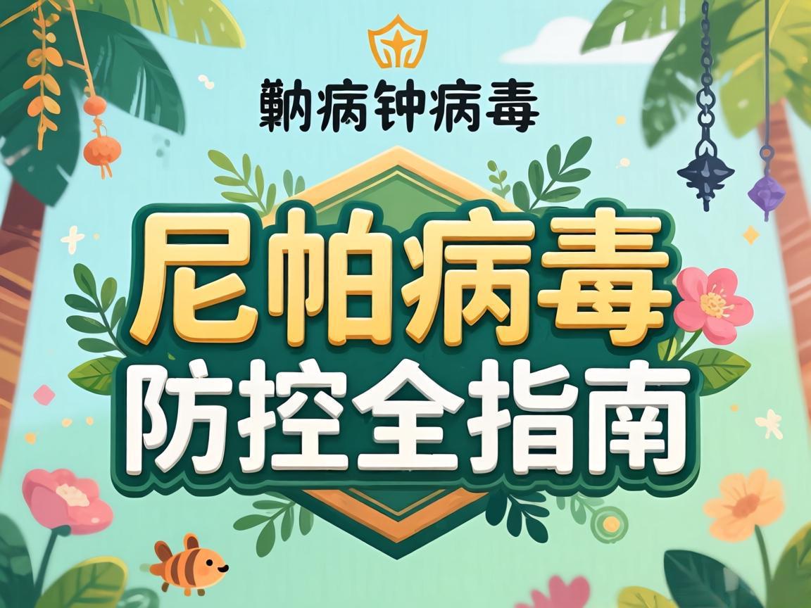 尼帕病毒防控全指南