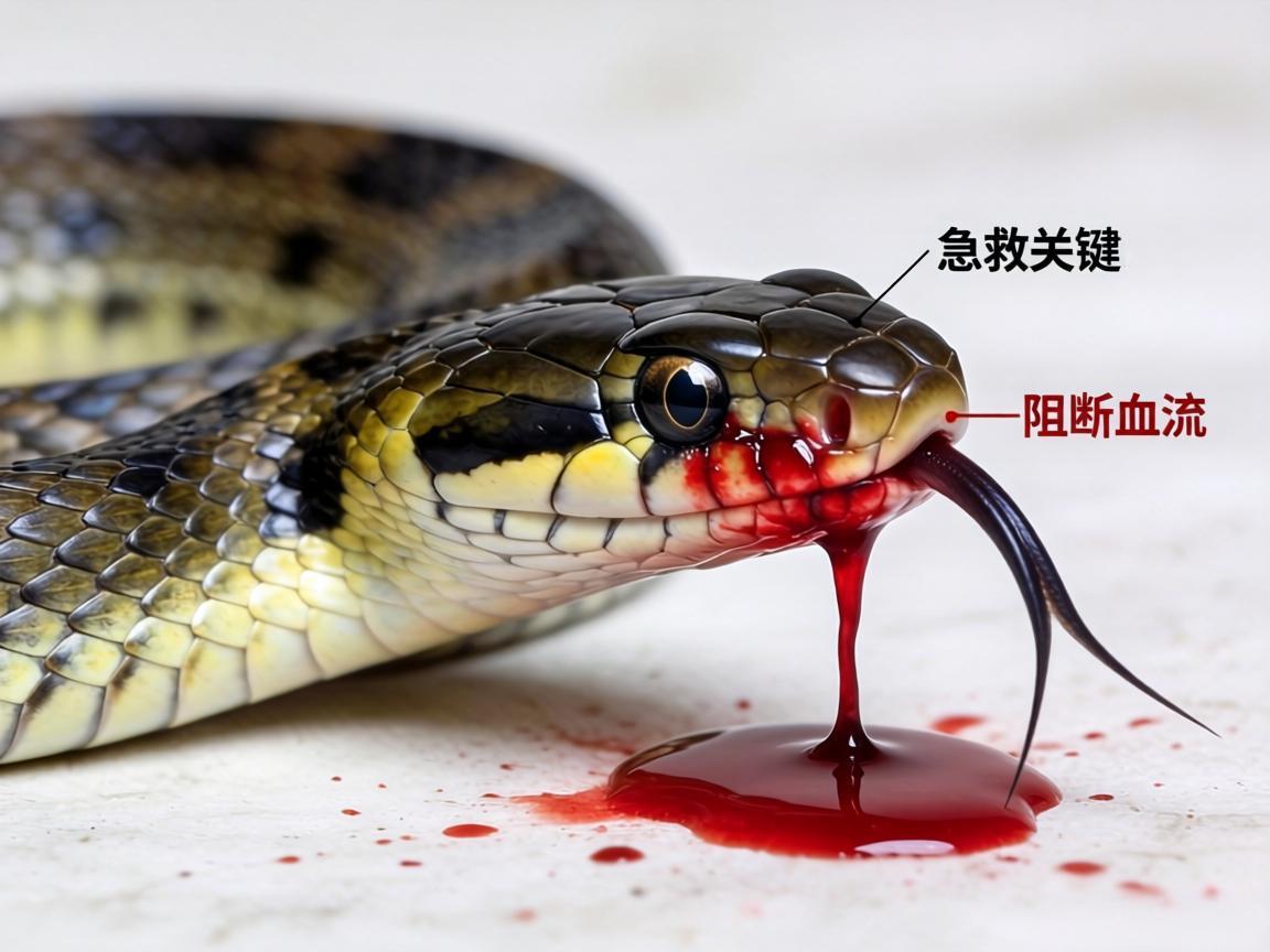 毒蛇咬伤急救关键:阻断血流