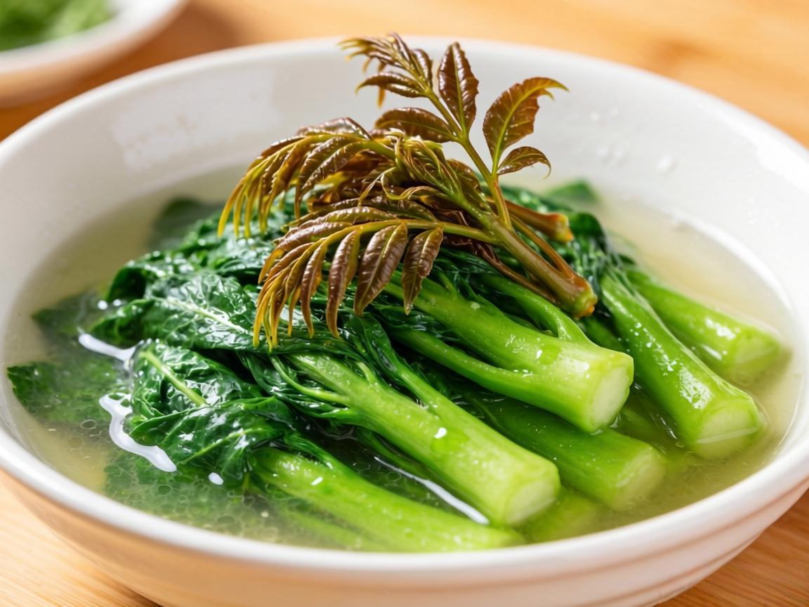 香椿焯水去有害物质