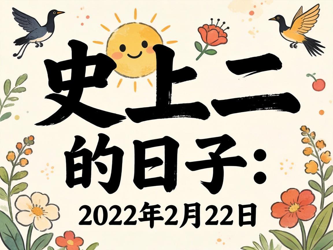 史上最二的日子：2022年2月22日
