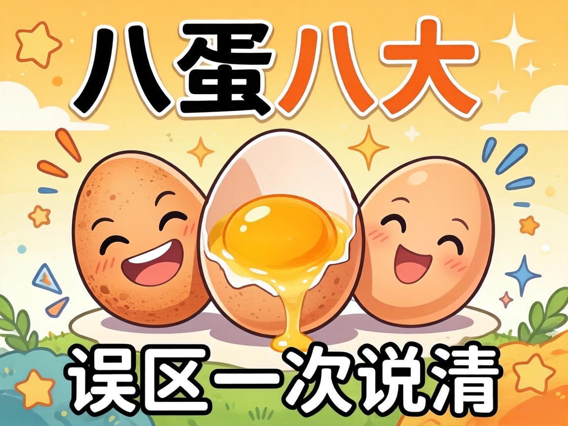 鸡蛋八大误区一次说清