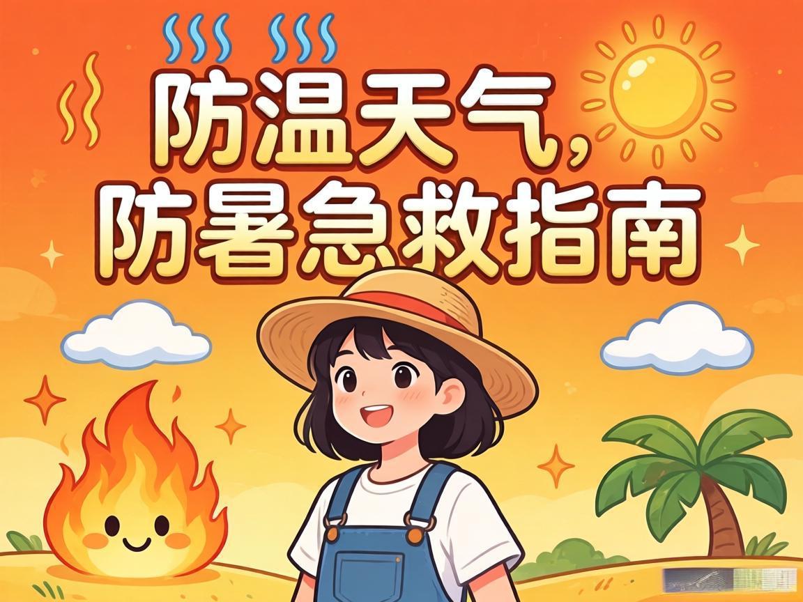 高温天气防暑急救指南