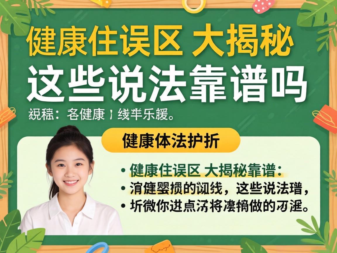 健康误区大揭秘：这些说法靠谱吗