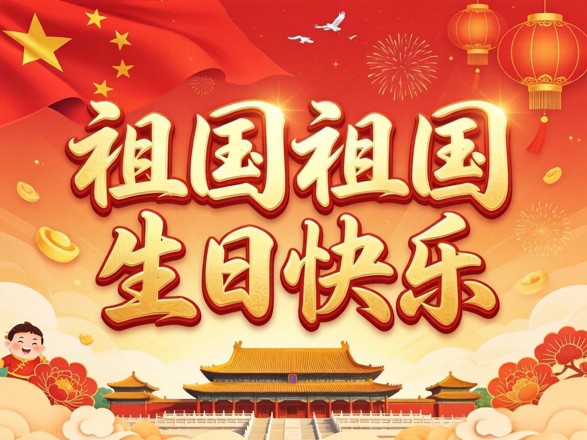 祝福祖国生日快乐