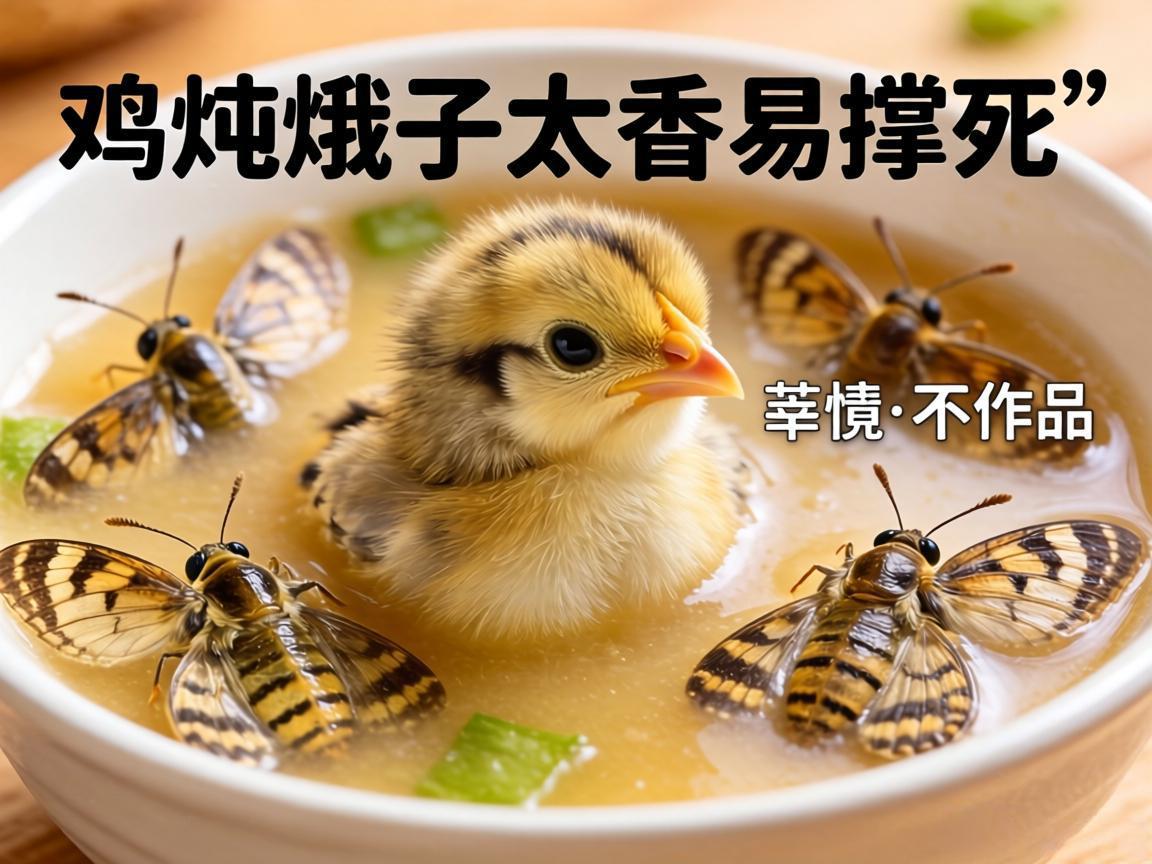 小鸡炖蛾子太香易撑死