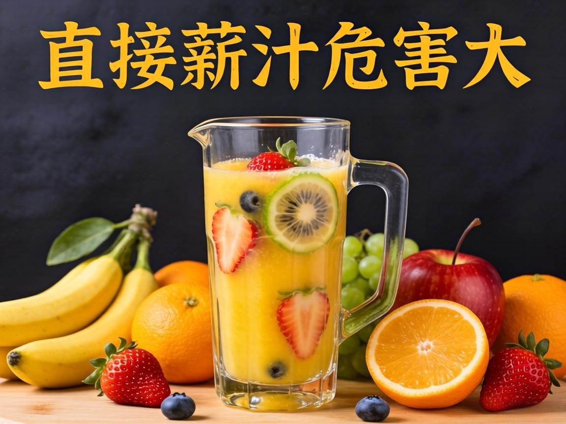 水果打汁危害大,建议直接吃