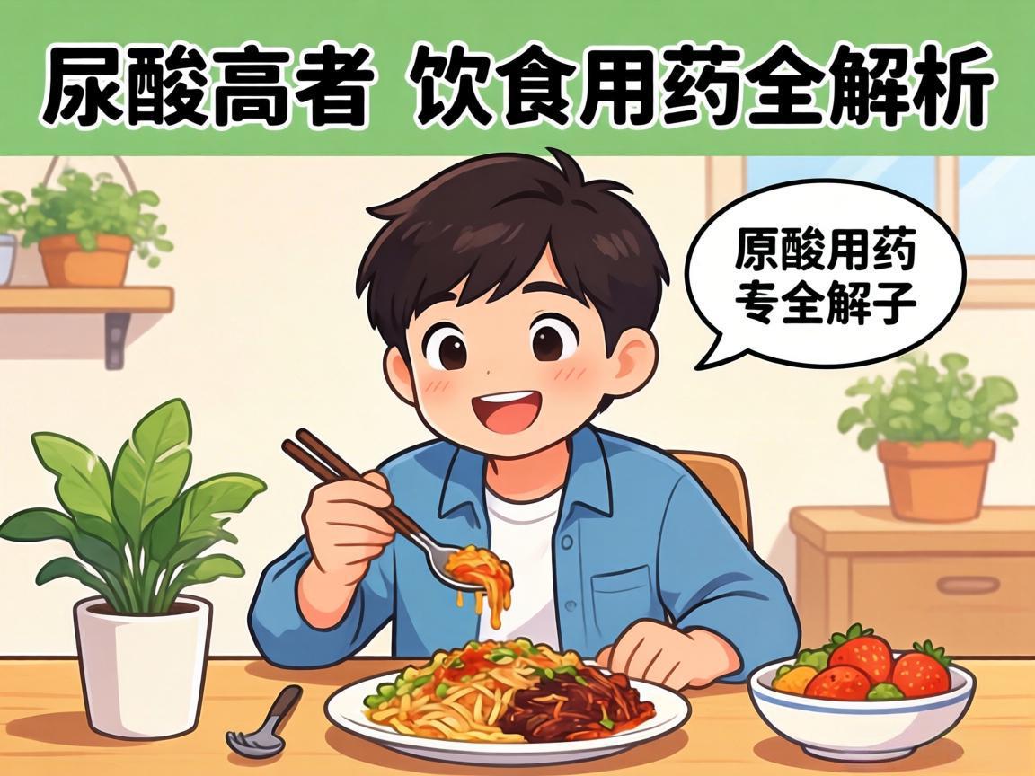 尿酸高者饮食用药全解析