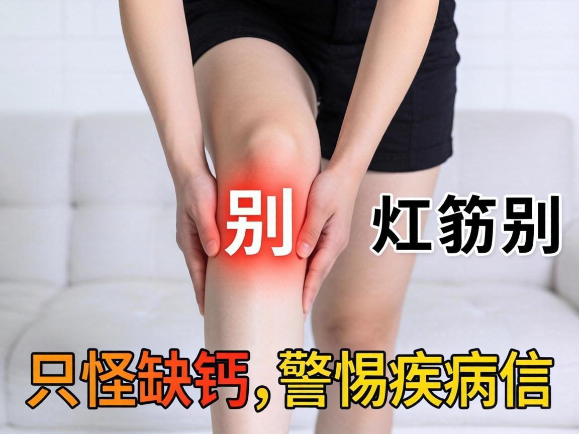 腿抽筋别只怪缺钙,警惕疾病信号