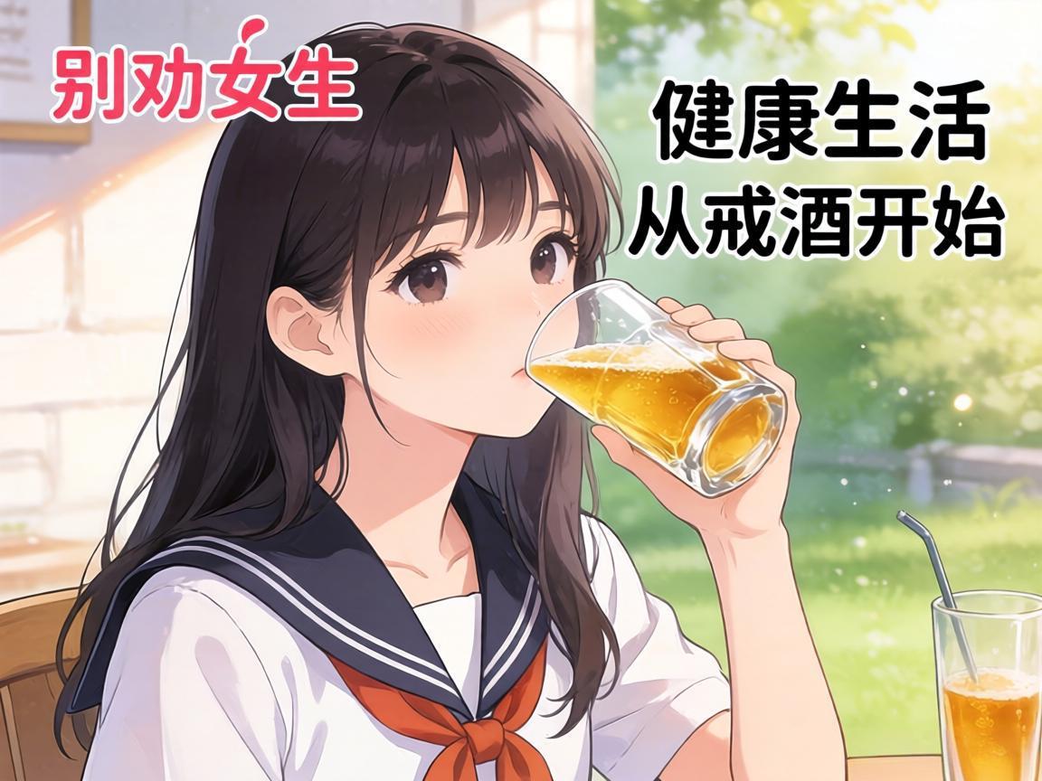 别劝女生喝酒,健康生活从戒酒开始