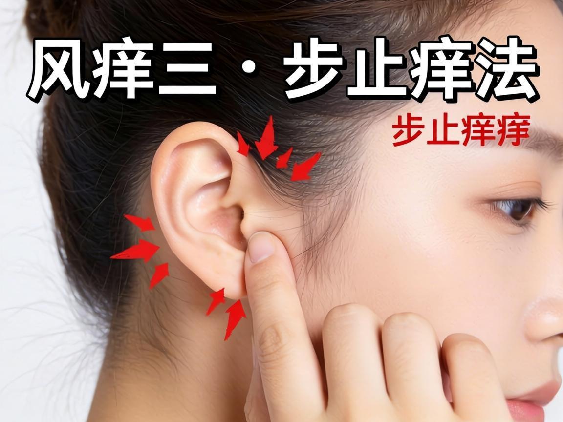 耳朵痒三步止痒法