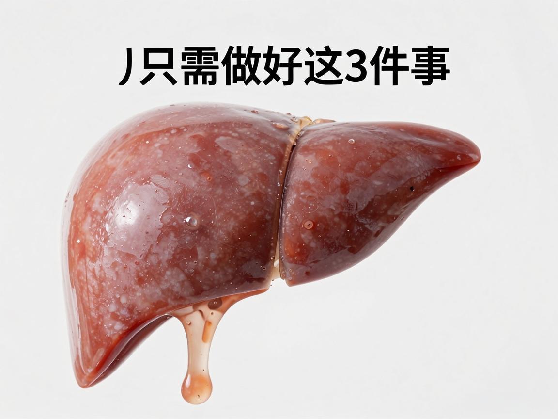 逆转脂肪肝只需做好这3件事