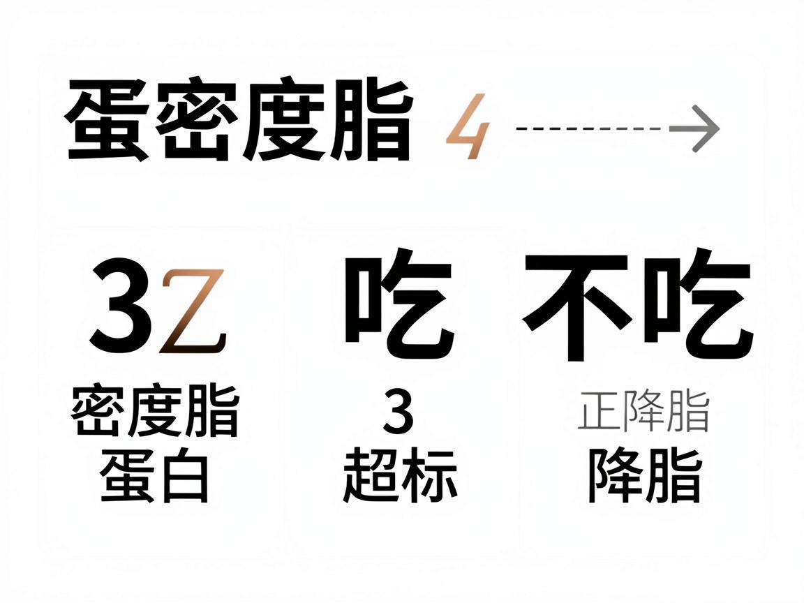 低密度脂蛋白超标：3吃3不吃降脂指南