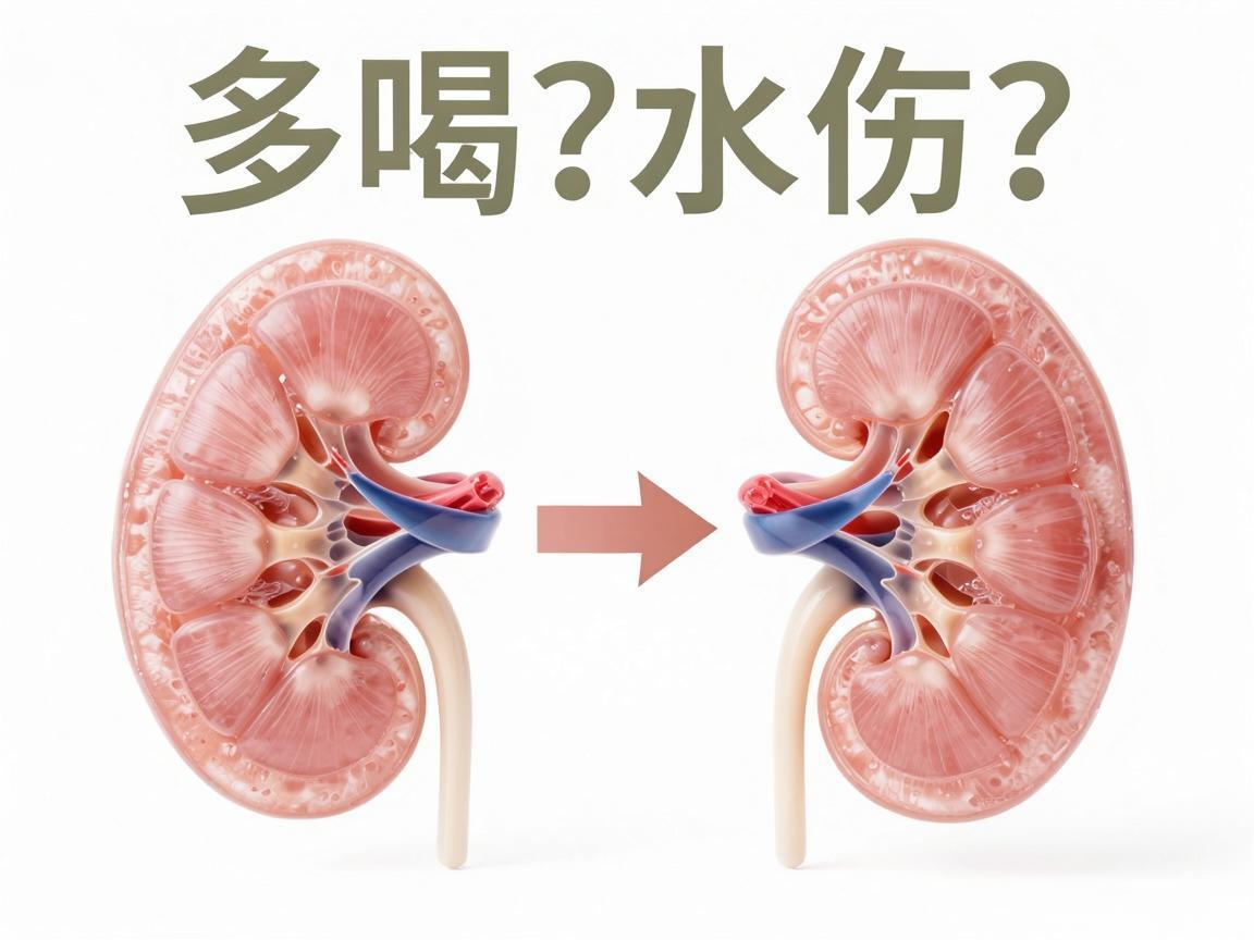 多喝水伤肾？真相揭秘