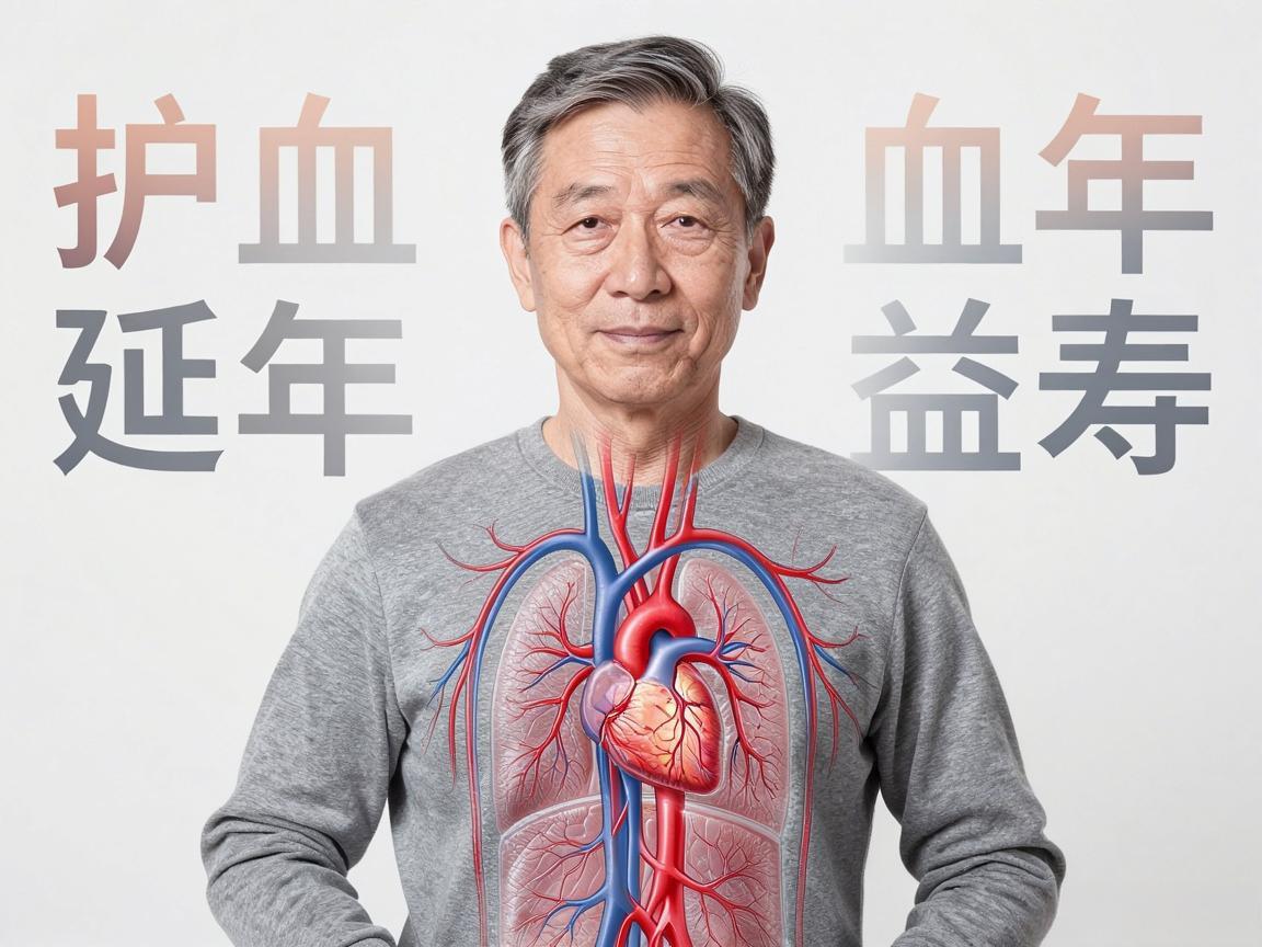 中年人保护血管延年益寿