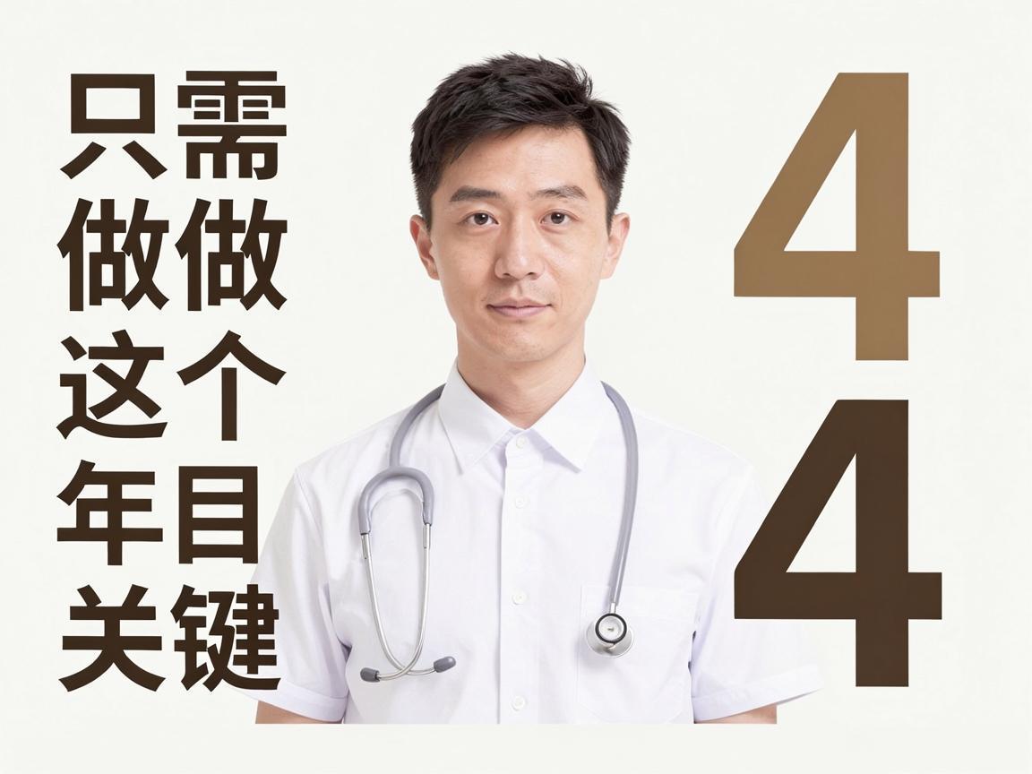 中年体检只需做这4个关键项目