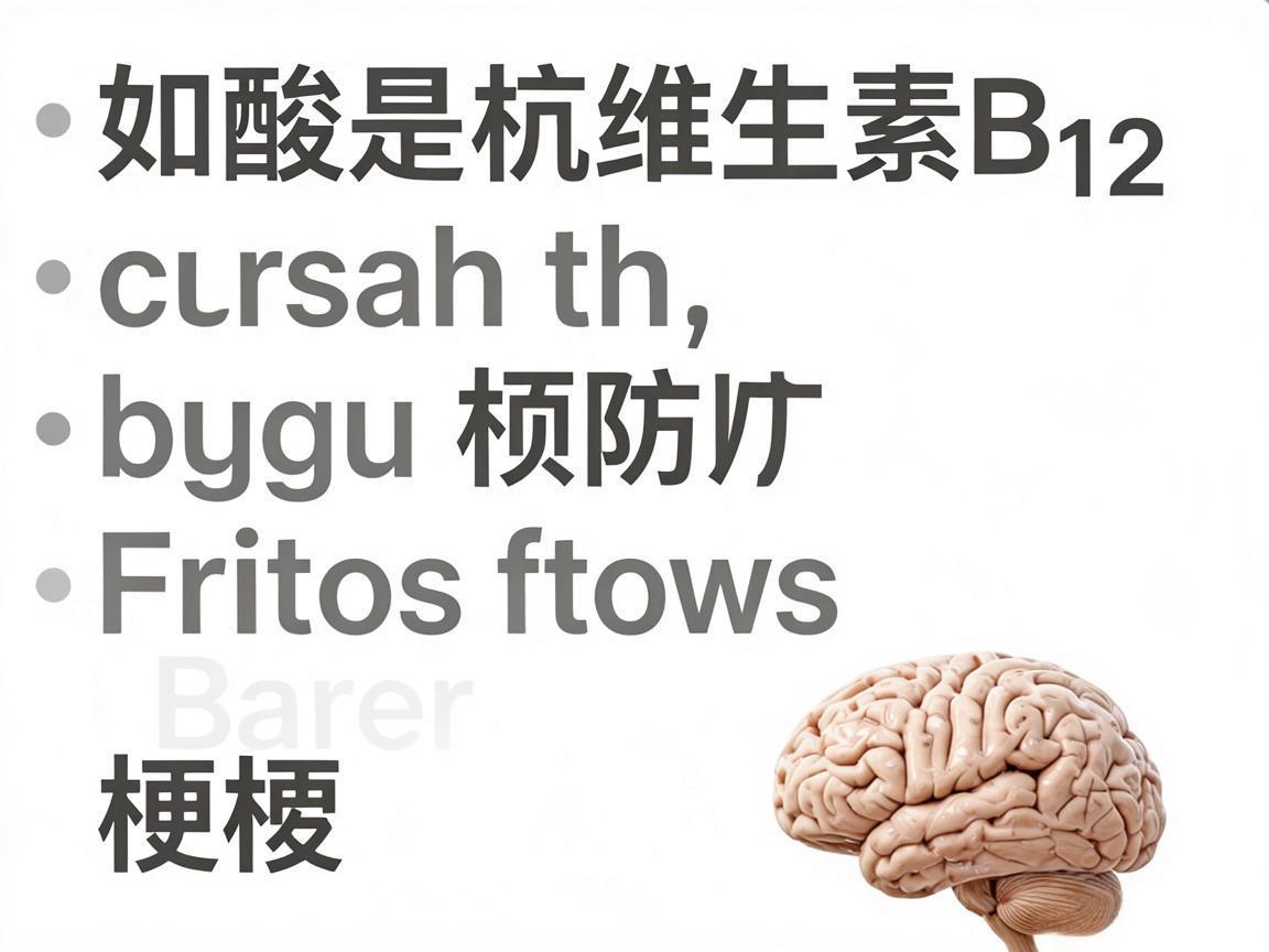 叶酸和维生素B12预防脑梗