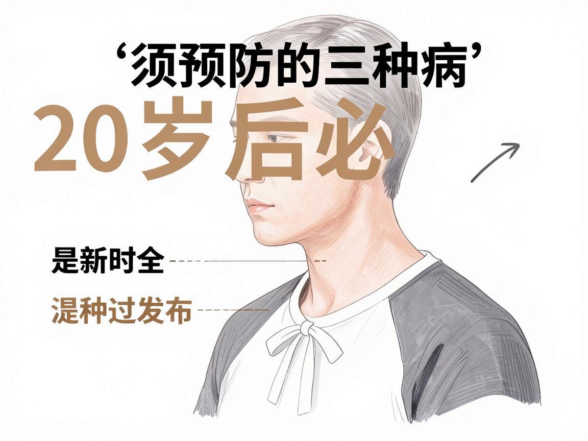 50岁后必须预防的三种病