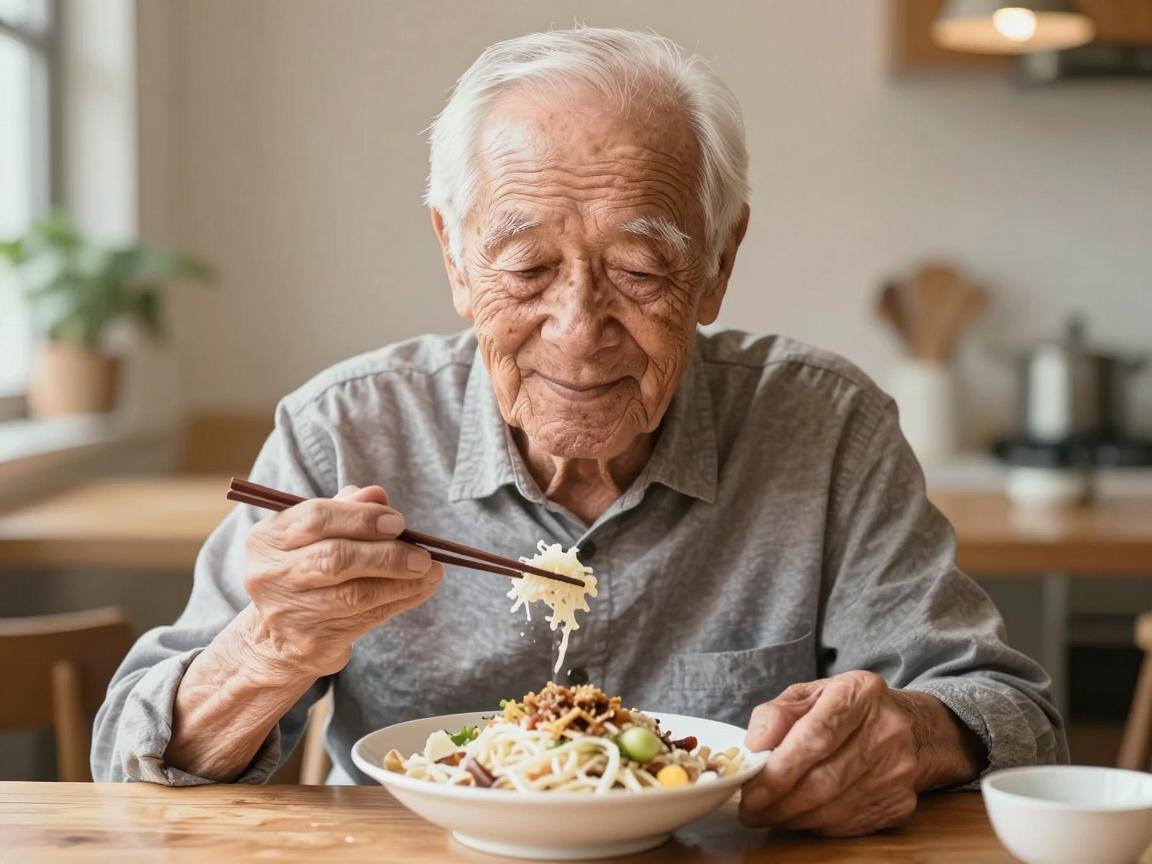 长寿之人吃饭的4个特征