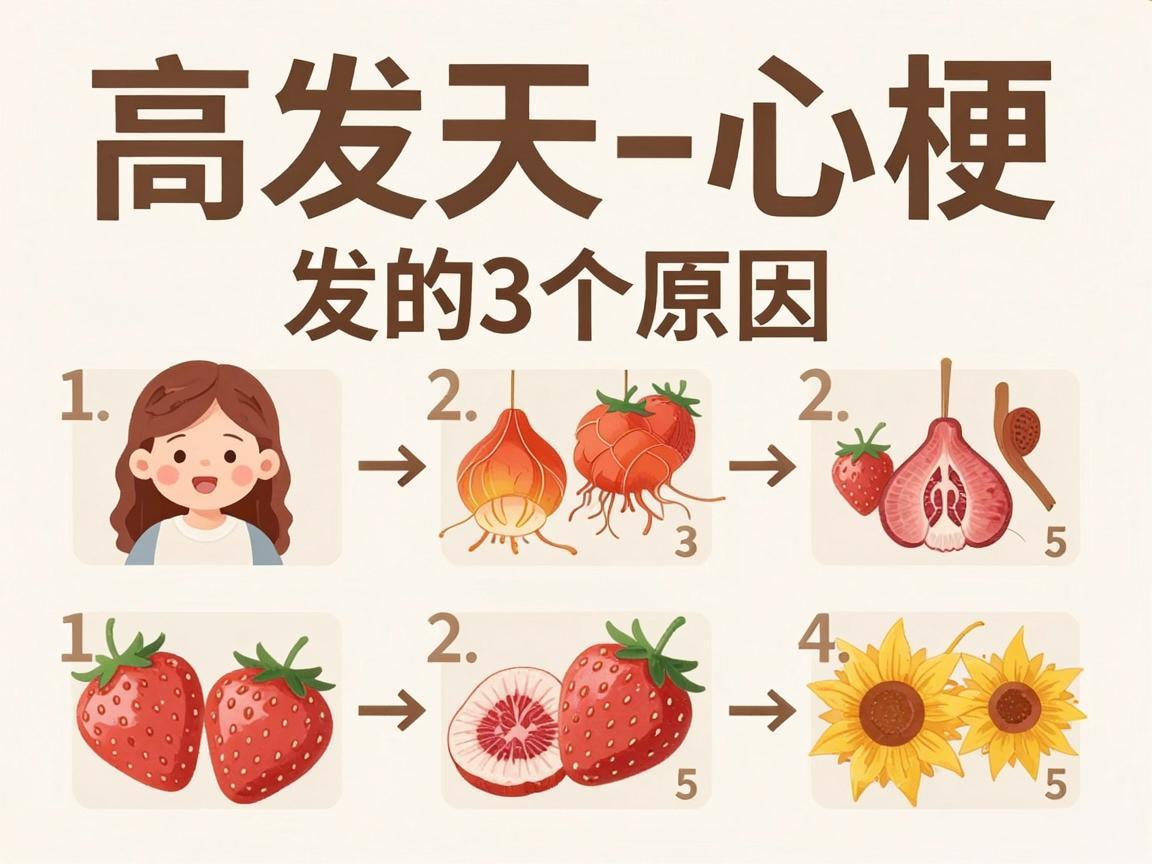 夏天心梗高发的3个原因