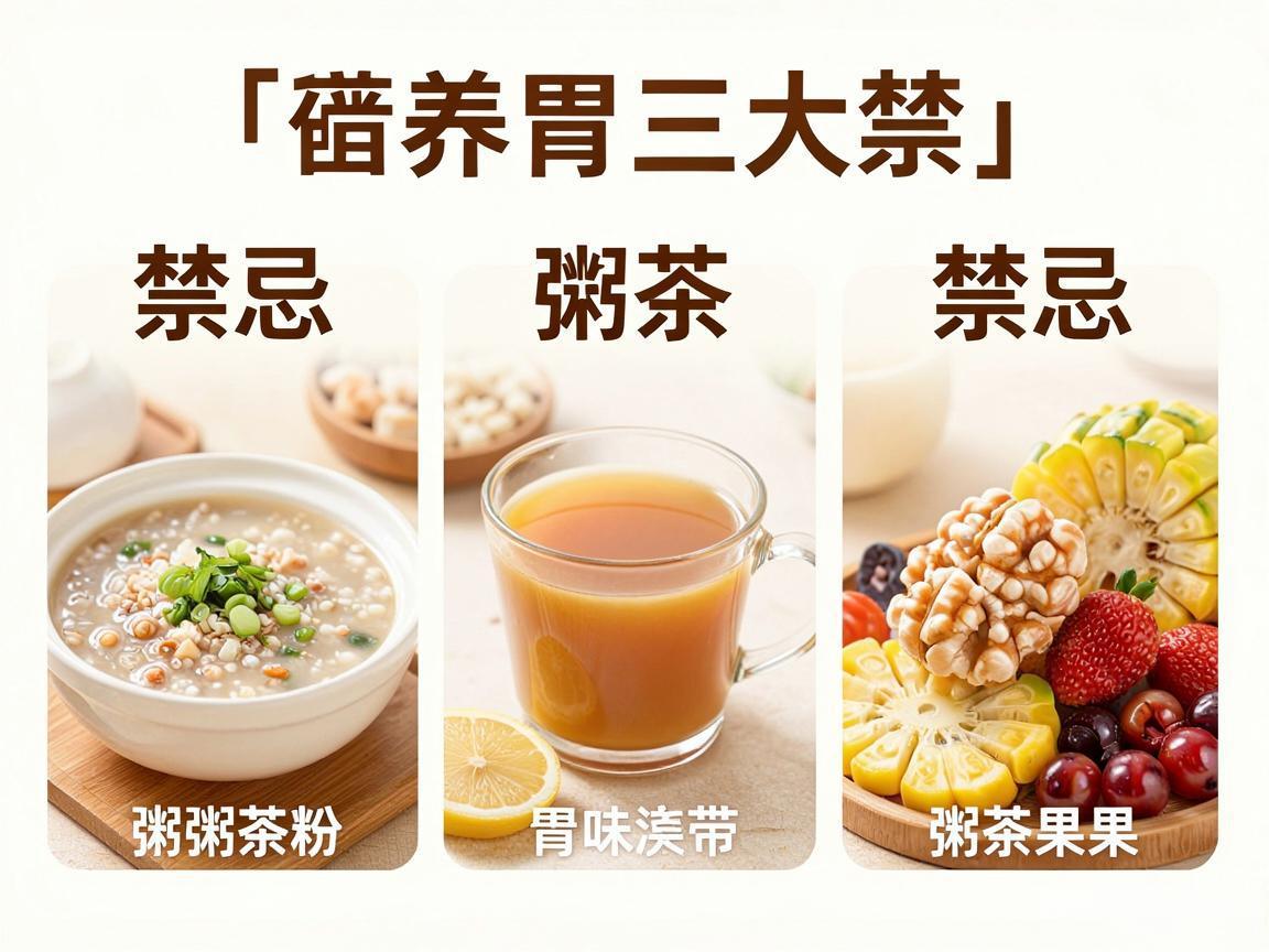 养胃三大禁忌：粥茶果