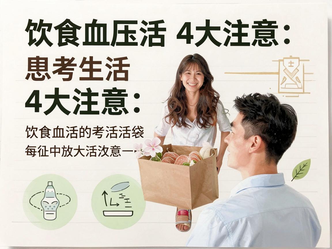 高血压患者饮食生活4大注意