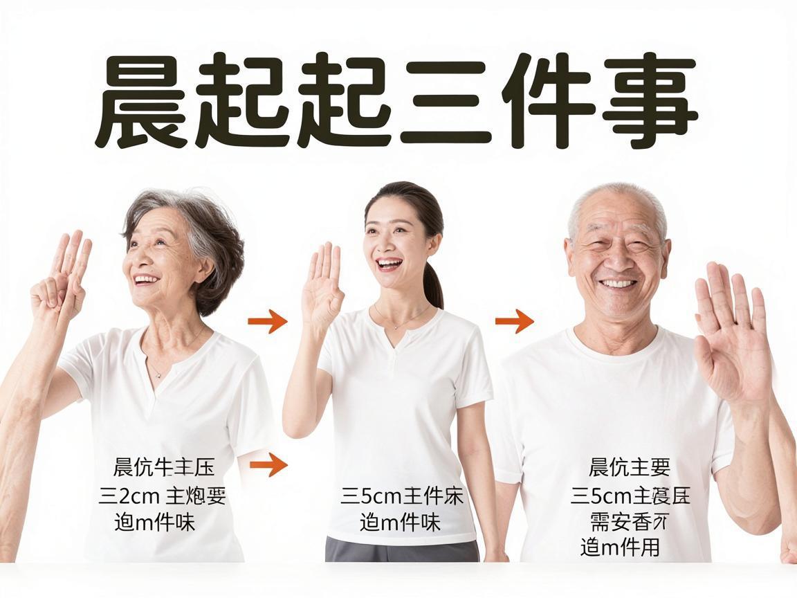 高血压患者晨起三件事