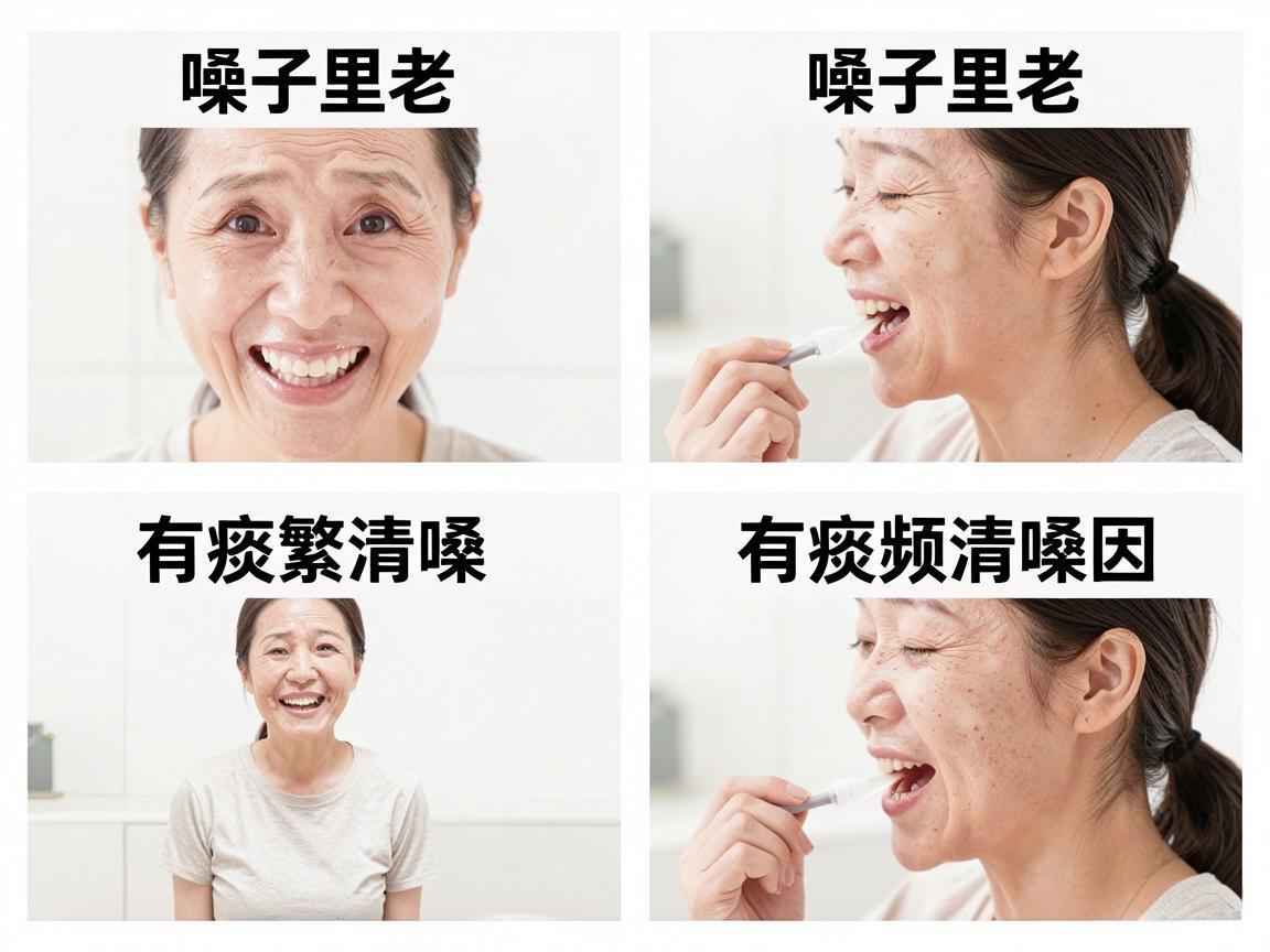 嗓子里老有痰频繁清嗓的四大原因