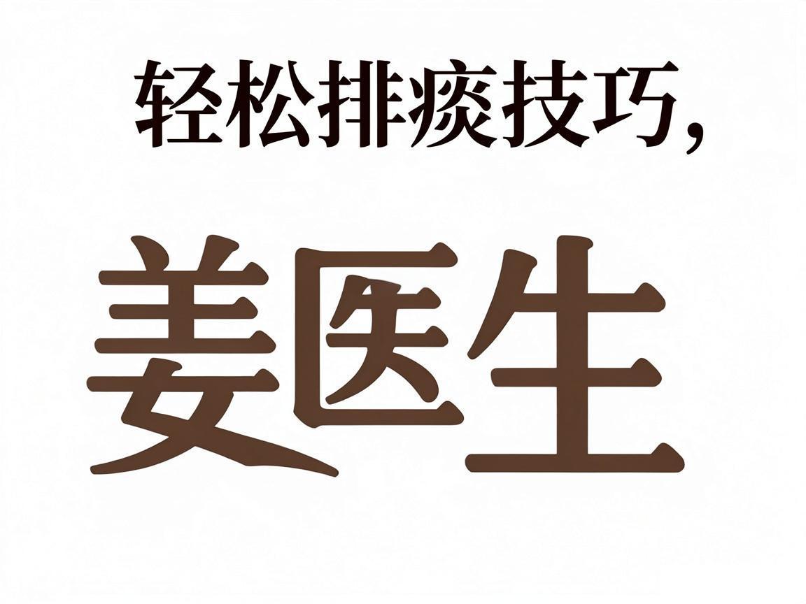 教你轻松排痰技巧