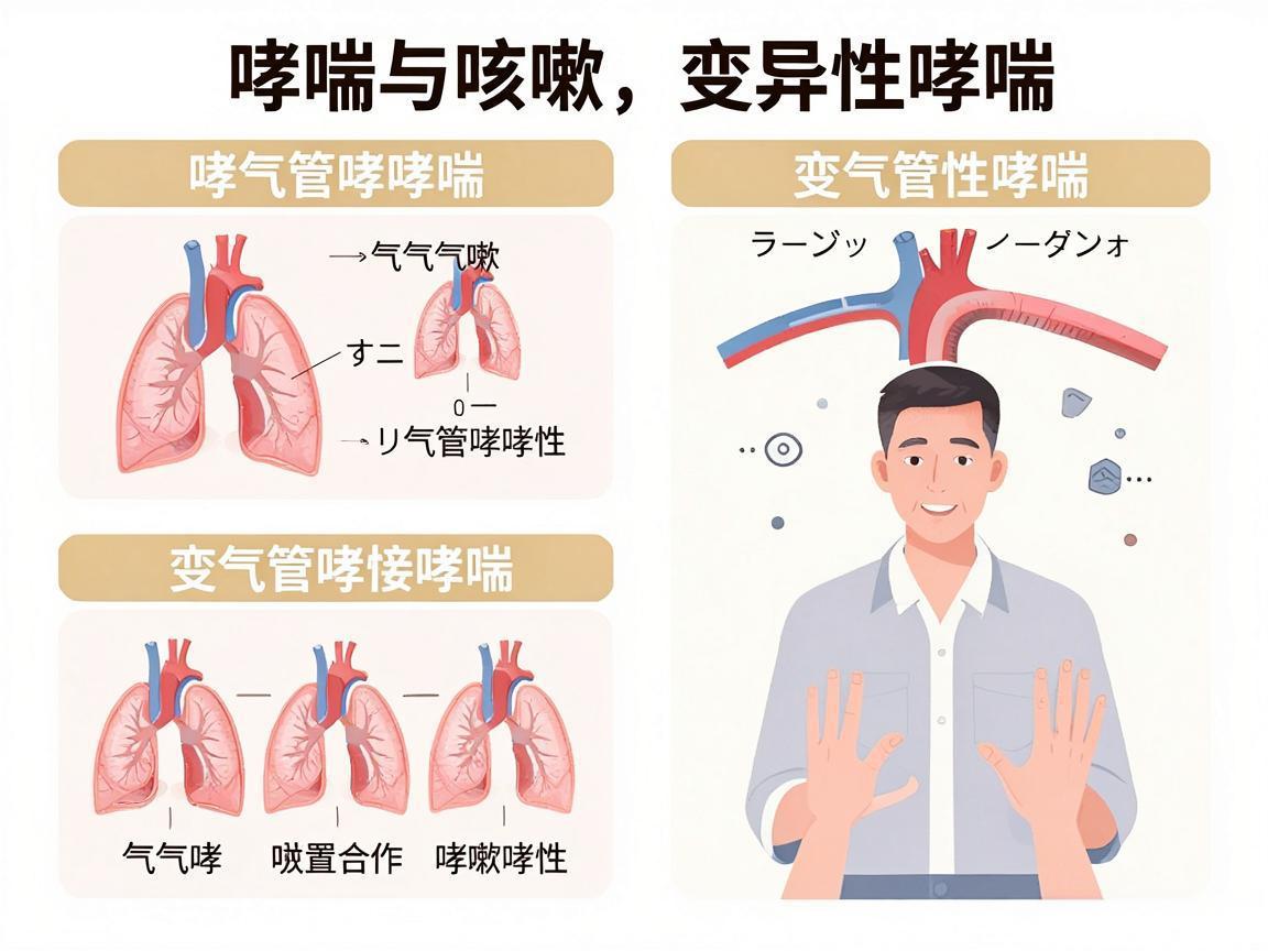 支气管哮喘与咳嗽变异性哮喘科普