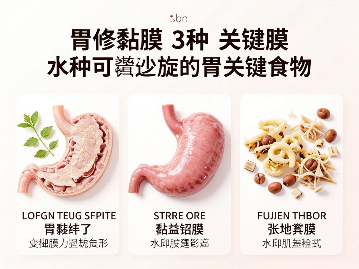 修复胃黏膜的3种关键食物