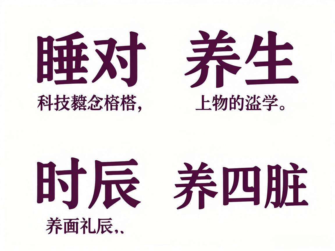 四季养生口诀：睡对时辰养四脏