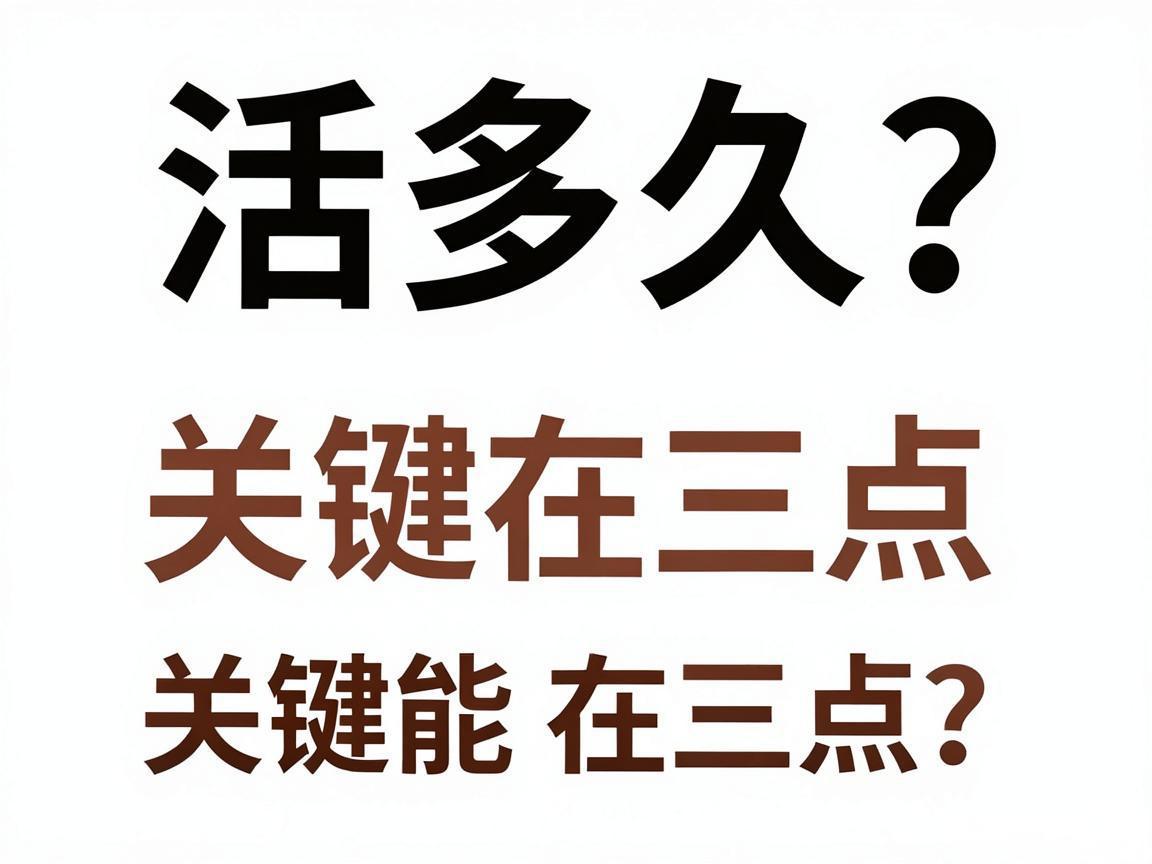 慢阻肺能活多久?关键在三点
