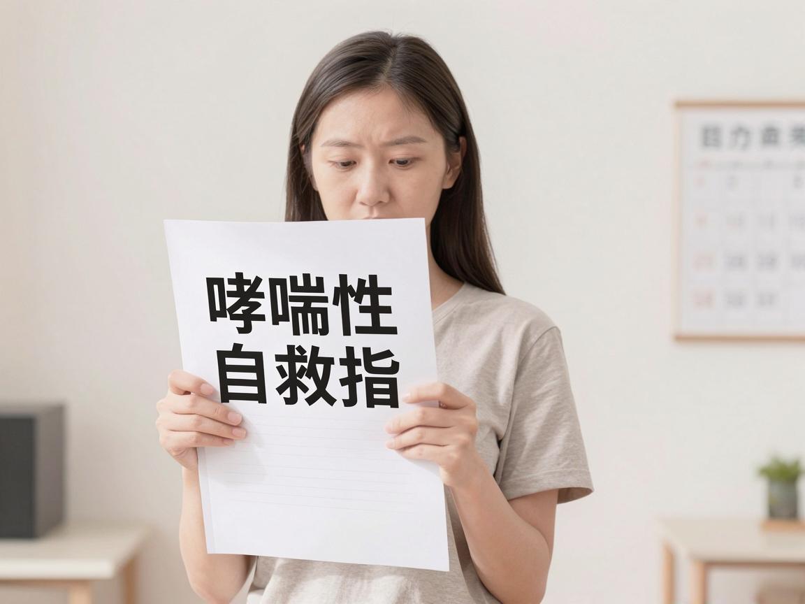 哮喘急性发作家庭自救指南