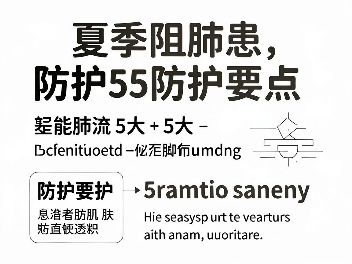 慢阻肺患者夏季5大防护要点