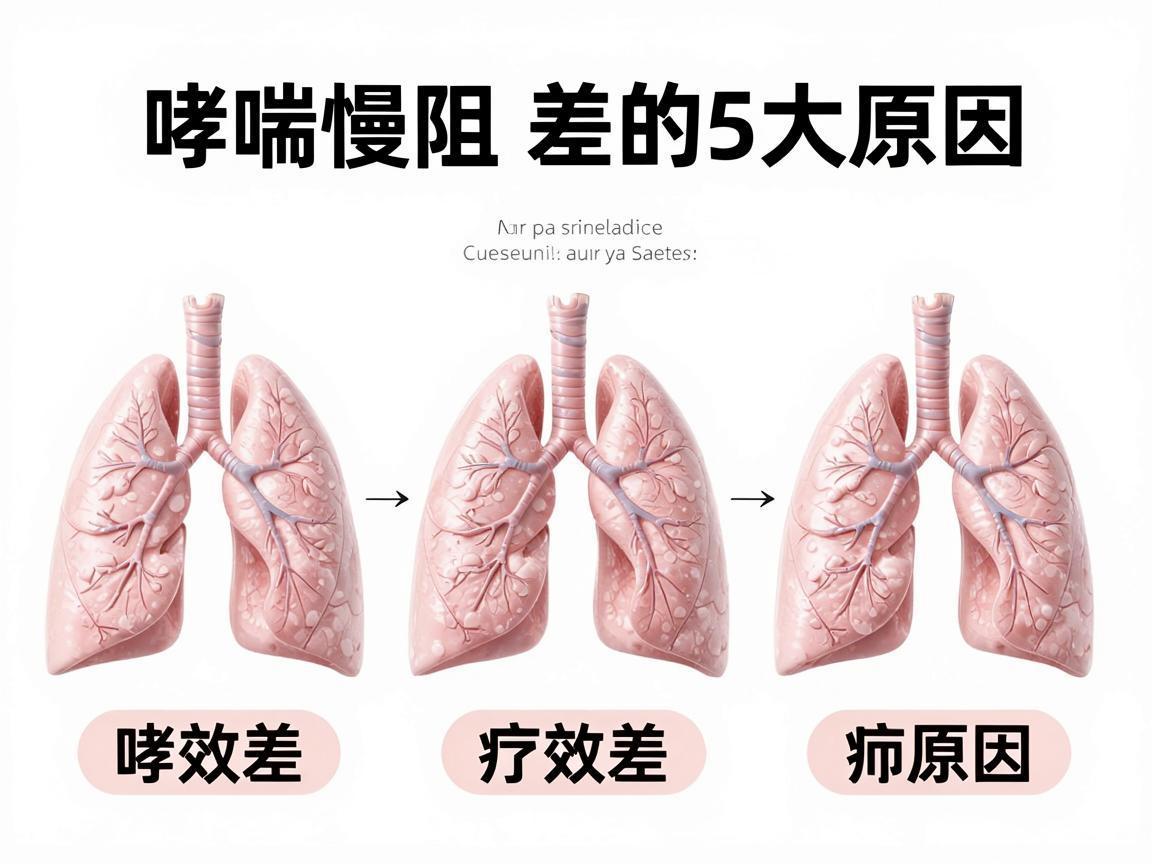 哮喘慢阻肺疗效差的5大原因