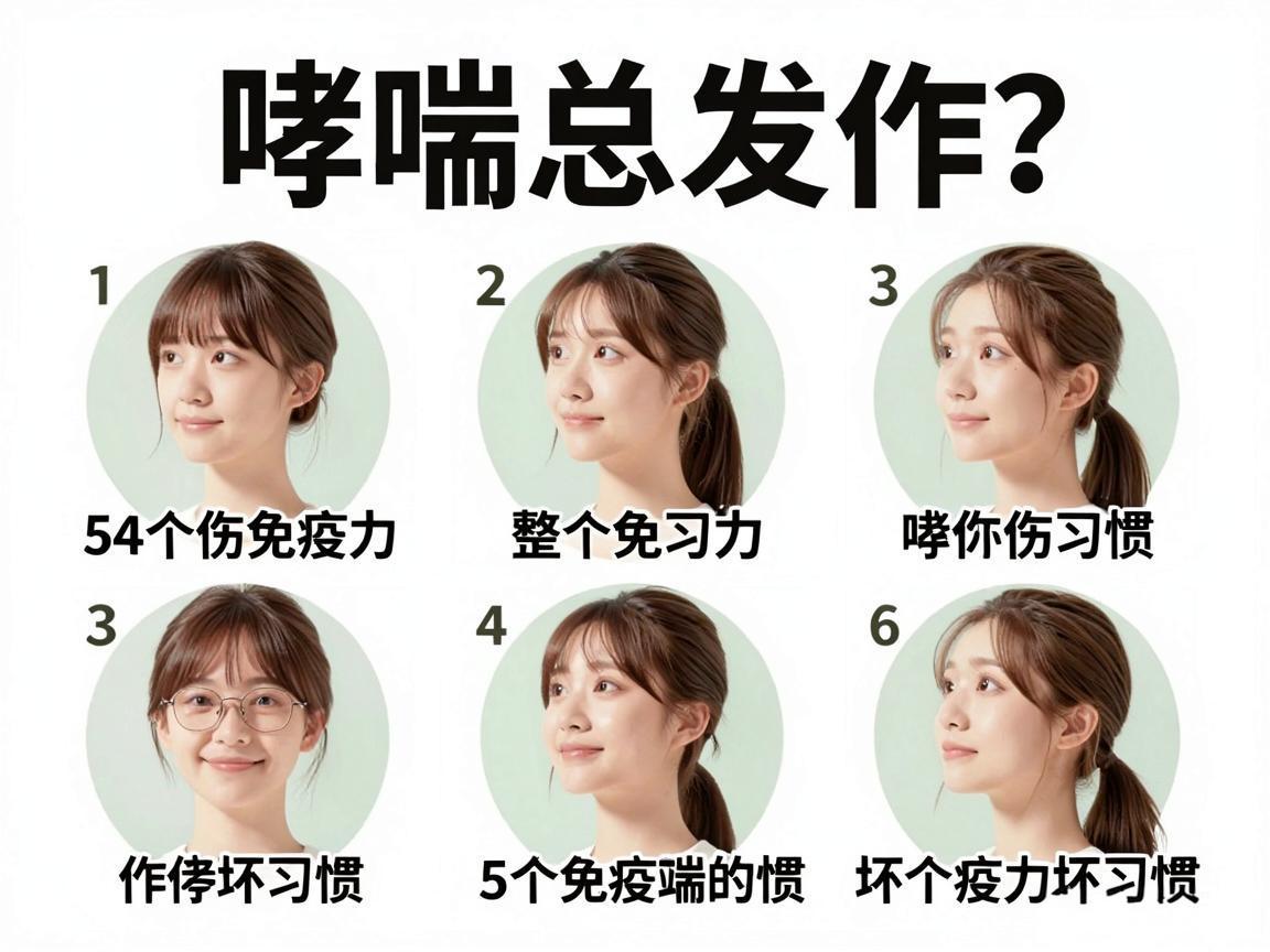 哮喘总发作？5个伤免疫力坏习惯