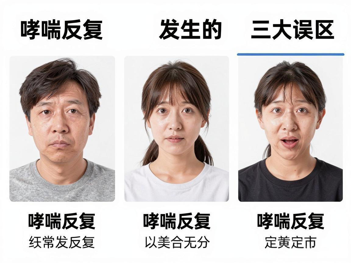 哮喘反复发作的三大误区