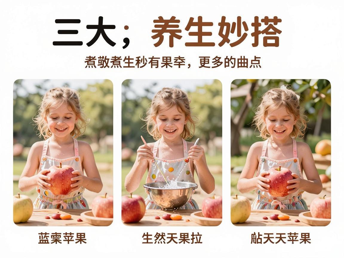 夏天苹果煮水三大养生妙搭