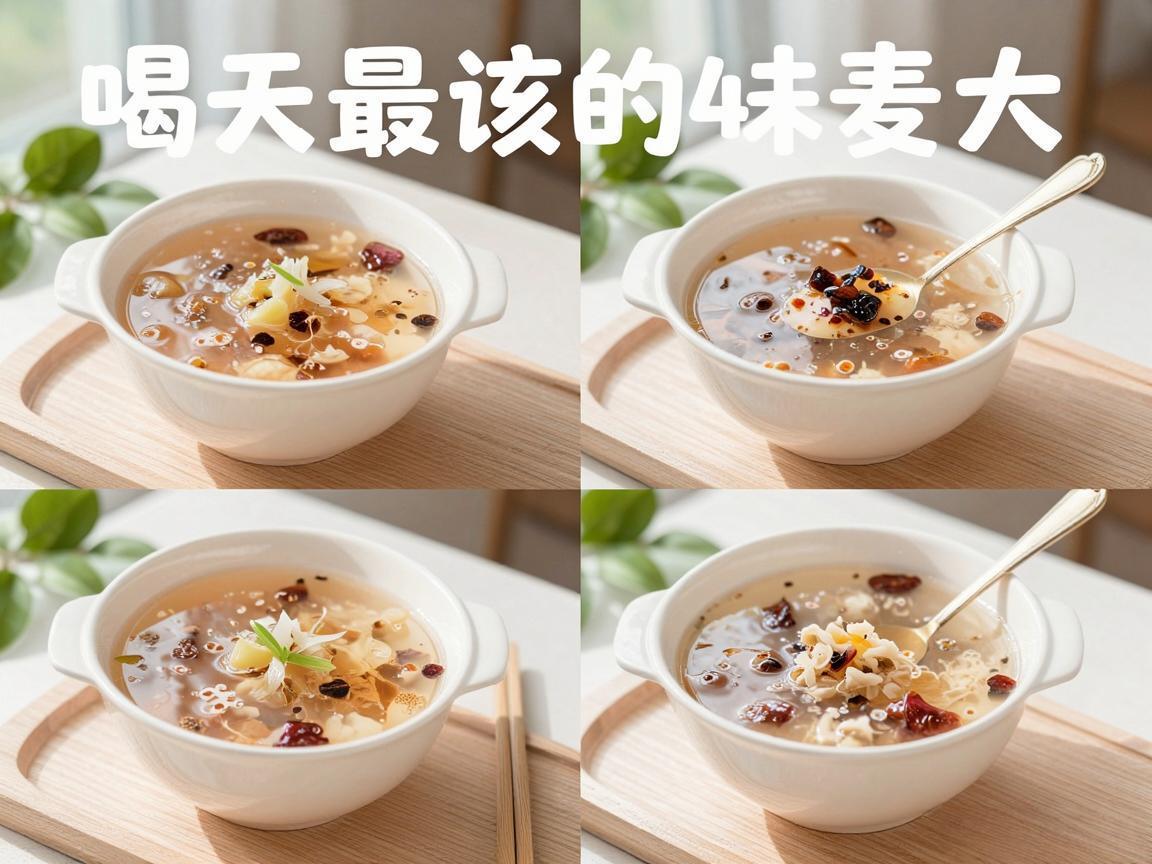 夏天最该喝的4款麦冬汤
