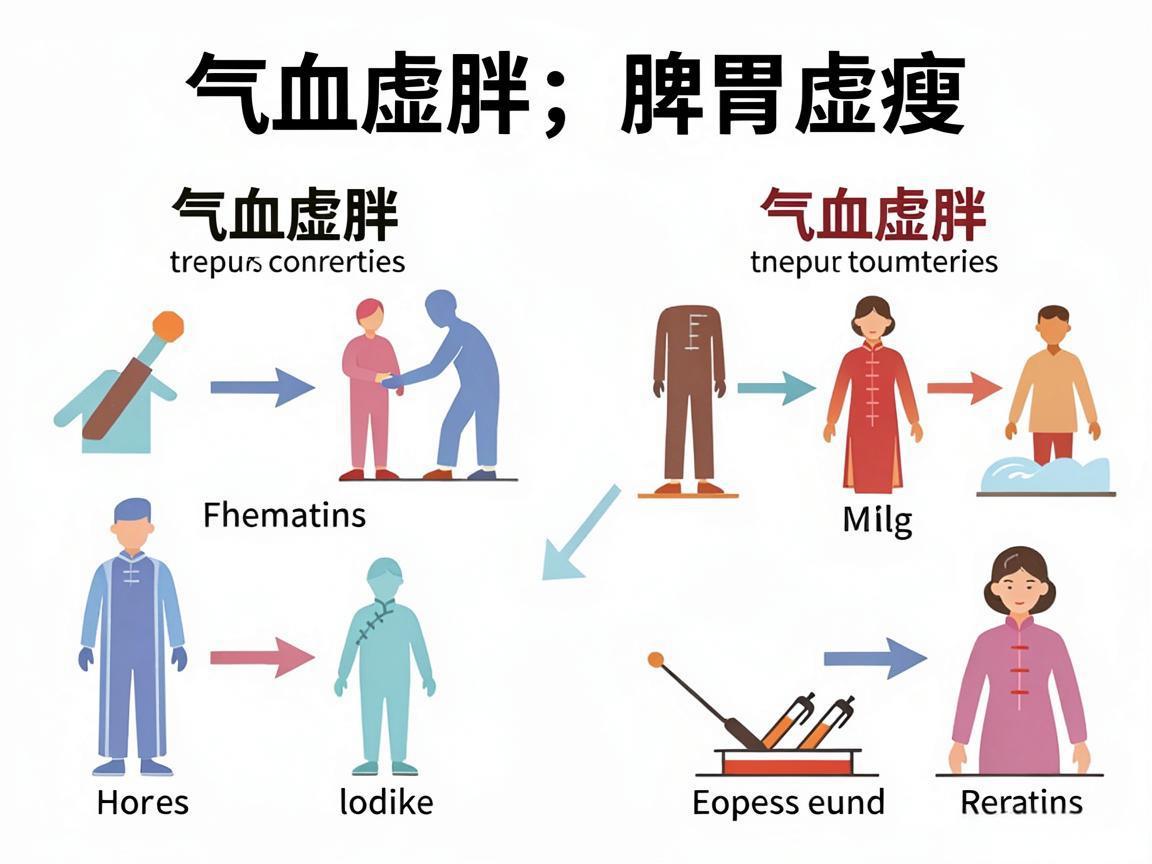 气血虚胖与脾胃虚瘦的调理方