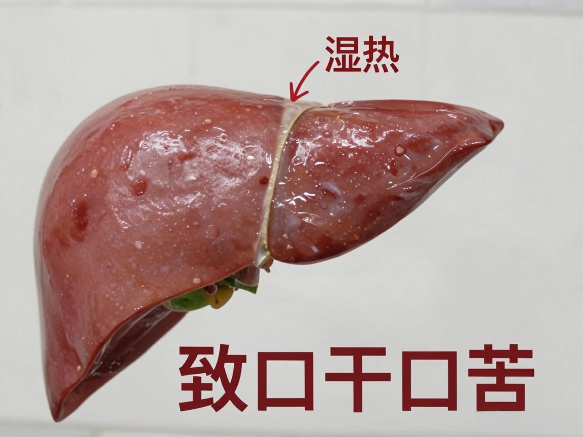 肝胆湿热致口干口苦