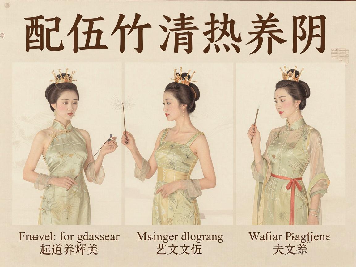 玉竹三大配伍清热养阴